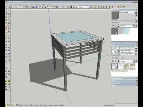 Проектирование шкафа в sketchup